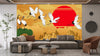 Japanese Landscape Wallpaper, Cranes Mural, Oversized Custom Size Wall Art, Non - Woven, Non - Adhesive, Modern Wall Paper, Removable - Adawall Wallpaper - Registered Trade Accounts Only, Wallpaper Wholesale Account - W77696 - Adawall Wholesale - Wallpaper Wholesaler