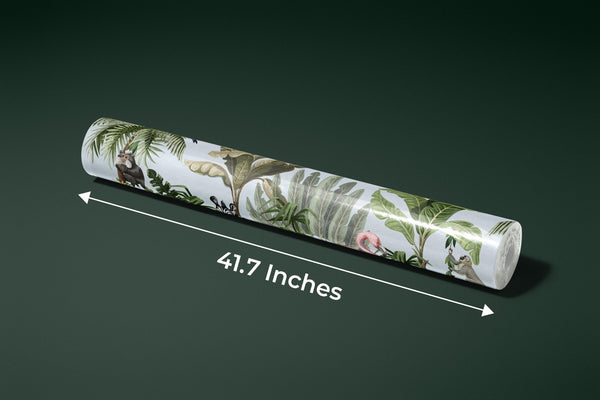 Jungle Animals Wallpaper, Flowers Mural, Oversized Custom Size Wall Art, Non - Woven, Non - Adhesive, Modern Wall Paper, Removable - Adawall Wallpaper - Registered Trade Accounts Only, Wallpaper Wholesale Account - W77660 - Adawall Wholesale - Wallpaper Wholesaler