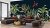 Jungle Animals Wallpaper, Tropical Plants Mural, Oversized Custom Size Wall Art, Non - Woven, Non - Adhesive, Modern Wall Paper, Removable - Adawall Wallpaper - Registered Trade Accounts Only, Wallpaper Wholesale Account - W77657 - Adawall Wholesale - Wallpaper Wholesaler