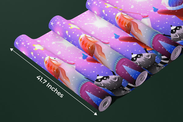 Kids and Animals Wallpaper, Magical Scene Mural, Oversized Custom Size Wall Art, Non - Woven, Non - Adhesive, Modern Wall Paper, Removable - Adawall Wallpaper - Registered Trade Accounts Only, Wallpaper Wholesale Account - W78120 - Adawall Wholesale - Wallpaper Wholesaler