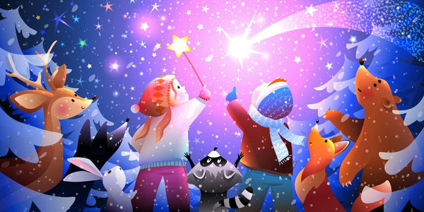 Kids and Animals Wallpaper, Magical Scene Mural, Oversized Custom Size Wall Art, Non - Woven, Non - Adhesive, Modern Wall Paper, Removable - Adawall Wallpaper - Registered Trade Accounts Only, Wallpaper Wholesale Account - W78120 - Adawall Wholesale - Wallpaper Wholesaler