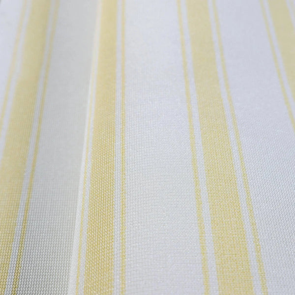 Kids Room Yellow Striped Wallpaper, Textured Wallpaper, Boys Girls Room Wallpaper, Nursery Wallcovering, 114 sqft Roll, Unisex Wall Decor - Walloro High End Wallcoverings & More