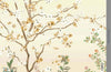 Large Chinoiserie Blossom Floral Wallpaper, Yellow Ombre Flowers Birds Wall Mural, Custom Size Wall Covering, Non - Woven, Non - Pasted, Removable - Adawall Wallpaper - Registered Trade Accounts Only, Wallpaper Wholesale Account - FJ306-3 - Adawall Wholesale - Wallpaper Wholesaler