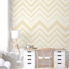 Large Modern Chevron 3D Embossed Wallpaper, Cream Modern Rich Textured Wallcovering, Non - Pasted, Large 114 sq ft Roll - Adawall Wallpaper - Registered Trade Accounts Only, Wallpaper Wholesale Account - 1207-3 - Adawall Wholesale - Wallpaper Wholesaler