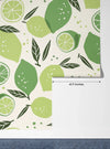 Lemons and Limes Wallpaper, Seamless Pattern Mural, Oversized Custom Size Wall Art, Non - Woven, Non - Adhesive, Modern Wall Paper, Removable - Adawall Wallpaper - Registered Trade Accounts Only, Wallpaper Wholesale Account - W78047 - Adawall Wholesale - Wallpaper Wholesaler