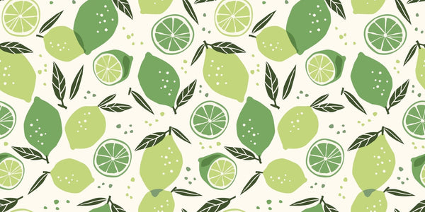 Lemons and Limes Wallpaper, Seamless Pattern Mural, Oversized Custom Size Wall Art, Non - Woven, Non - Adhesive, Modern Wall Paper, Removable - Adawall Wallpaper - Registered Trade Accounts Only, Wallpaper Wholesale Account - W78047 - Adawall Wholesale - Wallpaper Wholesaler
