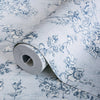 Light Blue Elegant Chinoiserie Blossom Floral Wallpaper, Animal Print Birds Flowers Botanical Pattern - Adawall Wallpaper - Registered Trade Accounts Only, Wallpaper Wholesale Account - 9914-2 - Adawall Wholesale - Wallpaper Wholesaler