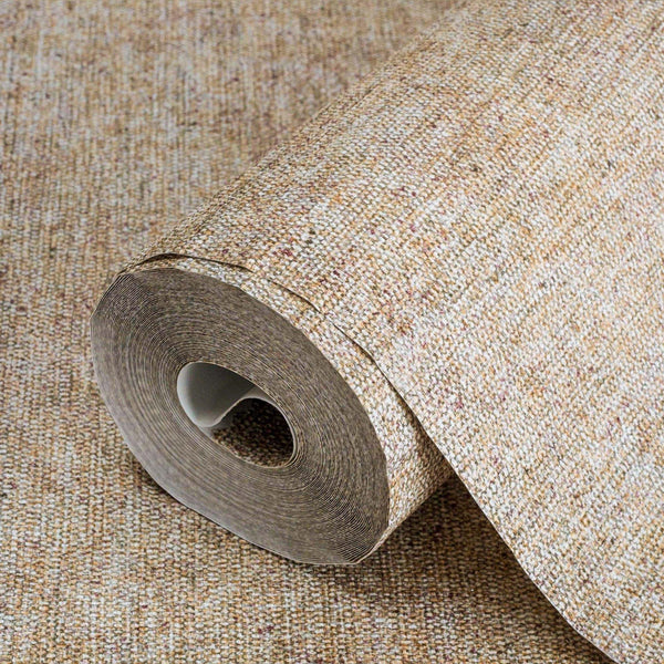 Light Brown Sparkling Linen Texture Textured Wallpaper, Classical Woven Fabric Decorative Wallcovering - Adawall Wallpaper - Registered Trade Accounts Only, Wallpaper Wholesale Account - 7816-8 - Adawall Wholesale - Wallpaper Wholesaler