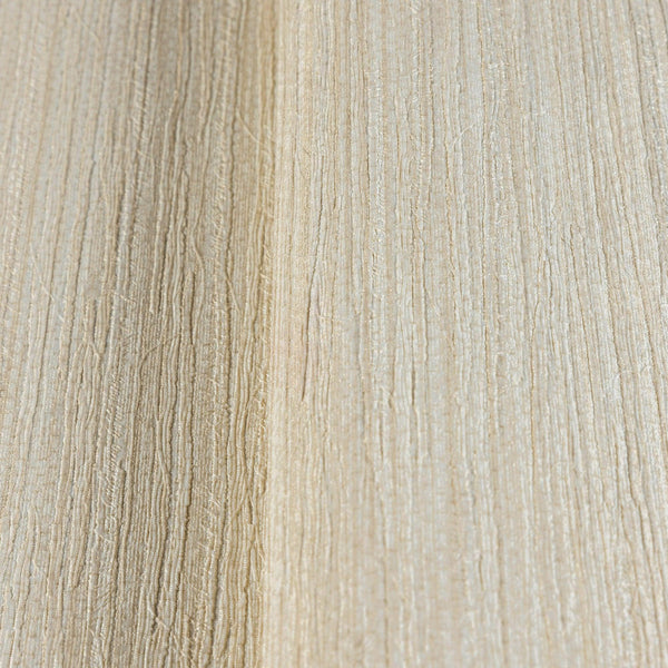 Light Cream Elegant Striped Embossed Wallpaper, Jute Natural Color Linen Textured Wallcovering - Walloro High End Wallcoverings & More