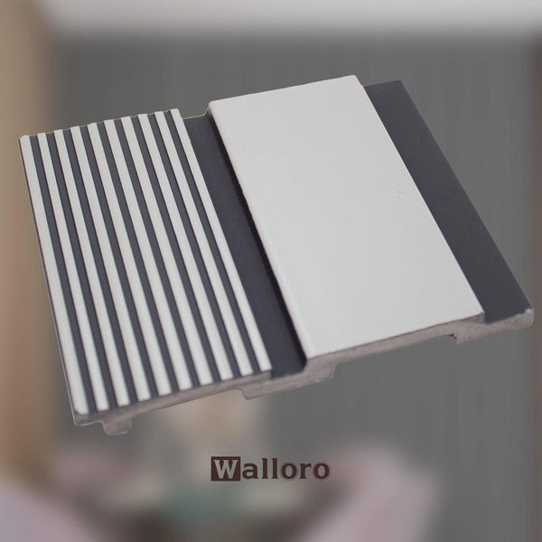 Light Gray Black Wall Panel, PS Wall Home Decoration Panel-Premium Quality - Adawall -Houston Wallpaper Store - Walcoverings, Curtains & Wall Panels