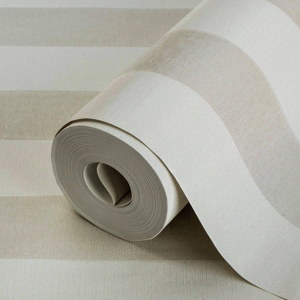 Light Neutral Timeless Bold Striped Wallpaper, Flocked Textured Velvet Feeling Thick Lines Wallcovering - Adawall Wallpaper - Registered Trade Accounts Only, Wallpaper Wholesale Account - 3704-4 - Adawall Wholesale - Wallpaper Wholesaler