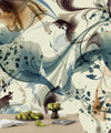 Liquid Watercolor Wallpaper, Abstract Flow Mural, Oversized Custom Size Wall Art, Non - Woven, Non - Adhesive, Modern Wall Paper, Removable - Adawall Wallpaper - Registered Trade Accounts Only, Wallpaper Wholesale Account - W77816 - Adawall Wholesale - Wallpaper Wholesaler