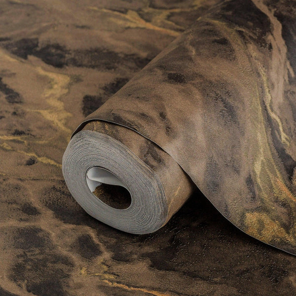 Luxury Marble Pattern Wallpaper, Brown 3D Embossed Textured Stone Design Realistic Wallcovering - Adawall Wallpaper - Registered Trade Accounts Only, Wallpaper Wholesale Account - 1109-4 - Adawall Wholesale - Wallpaper Wholesaler