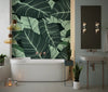 Luxury Nature Wallpaper, Green Leaves Mural, Oversized Custom Size Wall Art, Non - Woven, Non - Adhesive, Modern Wall Paper, Removable - Adawall Wallpaper - Registered Trade Accounts Only, Wallpaper Wholesale Account - W77910 - Adawall Wholesale - Wallpaper Wholesaler
