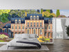 Medieval Old Mansion Wallpaper, Garden Mural, Oversized Custom Size Wall Art, Non - Woven, Non - Adhesive, Modern Wall Paper, Removable - Adawall Wallpaper - Registered Trade Accounts Only, Wallpaper Wholesale Account - W77774 - Adawall Wholesale - Wallpaper Wholesaler