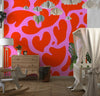 Melting Red Heart Wallpaper, Seamless Pattern Mural, Oversized Custom Size Wall Art, Non - Woven, Non - Adhesive, Modern Wall Paper, Removable - Adawall Wallpaper - Registered Trade Accounts Only, Wallpaper Wholesale Account - W78198 - Adawall Wholesale - Wallpaper Wholesaler