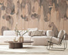 Modern Art Wall Mural, Trees Wallpaper, Light Beige Oversized Nature Theme Customized Wall Covering, Non - Woven, Non - Adhesive, Removable, Washable, Large - Adawall Wallpaper - Registered Trade Accounts Only, Wallpaper Wholesale Account - SE309-4 - Adawall Wholesale - Wallpaper Wholesaler