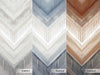 Modern Chevron Wall Mural, White Oversized Large Herringbone Wallpaper, Custom Size Geometric Wall Covering, Non - Woven, Non - Pasted, Removable - Adawall Wallpaper - Registered Trade Accounts Only, Wallpaper Wholesale Account - FJ313-1 - Adawall Wholesale - Wallpaper Wholesaler