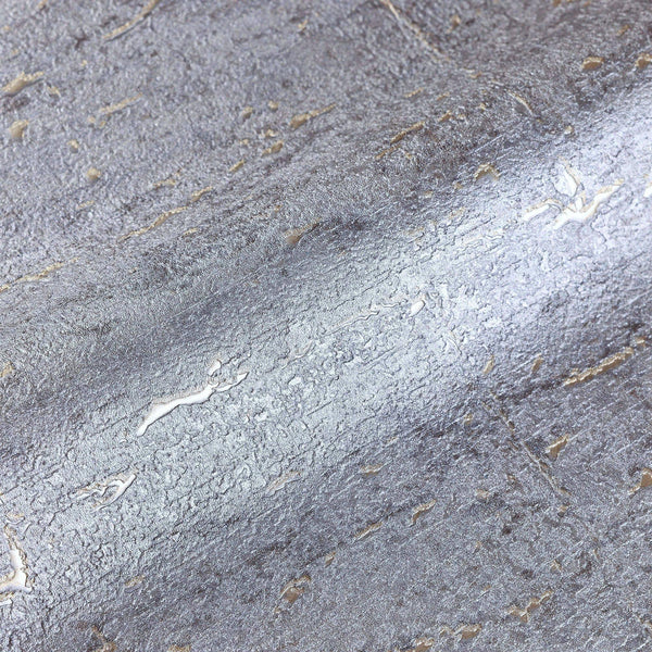 Modern Cork Gray Gold Embossed Wallpaper, Rich Textured Wallcovering, Traditional, Camper Van Log Cabin, Large 114 sq ft Roll, Washable - Adawall Wallpaper - Registered Trade Accounts Only, Wallpaper Wholesale Account - 4701-5 - Adawall Wholesale - Wallpaper Wholesaler