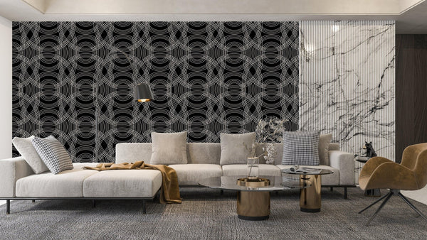 Modern Geometric Wallpaper, Seamless Pattern Mural, Oversized Custom Size Wall Art, Non - Woven, Non - Adhesive, Modern Wall Paper, Removable - Adawall Wallpaper - Registered Trade Accounts Only, Wallpaper Wholesale Account - W78190 - Adawall Wholesale - Wallpaper Wholesaler