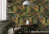 Modern Landscape Trees Wall Mural, Green Village Wallpaper, Extra Large Custom Size Wall Art, Non - Woven, Non - Adhesive, Removable, Washable - Adawall Wallpaper - Registered Trade Accounts Only, Wallpaper Wholesale Account - SE314-1 - Adawall Wholesale - Wallpaper Wholesaler