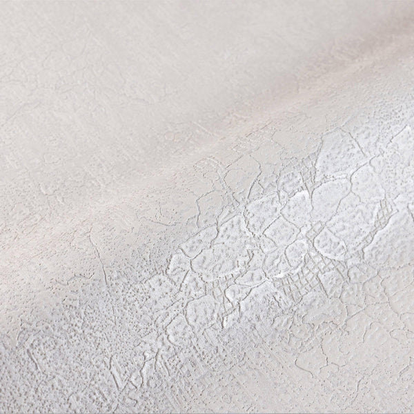 Modern White Embossed Wallpaper, Home Wall Decor, Aesthetic Wallpaper, Textured Wallcovering Non-Adhesive - 41.7”W X 393”H - Walloro High End Wallcoverings & More