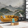 Mountain Scenic Wall Mural, Green Nature Wallpaper, Custom Size Wall Covering, Non - Woven, Non - Pasted, Removable, Washable, Extra Large Bird Art - Adawall Wallpaper - Registered Trade Accounts Only, Wallpaper Wholesale Account - FJ317-3 - Adawall Wholesale - Wallpaper Wholesaler