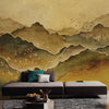 Mountain Scenic Wall Mural, Yellow Nature Wallpaper, Custom Size Wall Covering, Non - Woven, Non - Pasted, Removable, Washable, Extra Large Bird Art - Adawall Wallpaper - Registered Trade Accounts Only, Wallpaper Wholesale Account - FJ317-1 - Adawall Wholesale - Wallpaper Wholesaler