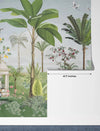 Mughal Garden - Dome Wallpaper, Birds Wall Mural, Oversized Custom Size Wall Art, Non - Woven, Non - Adhesive, Modern Wall Paper, Removable - Adawall Wallpaper - Registered Trade Accounts Only, Wallpaper Wholesale Account - W77482 - Adawall Wholesale - Wallpaper Wholesaler