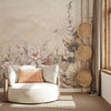 Nature Forest Wall Mural, Light Beige Trees Wallpaper, Botanic Theme Customized Wall Covering, Non - Woven, Non - Adhesive, Removable, Washable, Removable - Adawall Wallpaper - Registered Trade Accounts Only, Wallpaper Wholesale Account - SE310-2 - Adawall Wholesale - Wallpaper Wholesaler