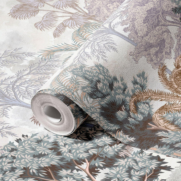 Nature Tropical Wallpaper, Green Forest Wall Mural, Custom Size Trees Wall Art, Non - Woven, Non - Pasted, Removable, Washable, Oversized Wall Paper - Adawall Wallpaper - Registered Trade Accounts Only, Wallpaper Wholesale Account - SE304-2 - Adawall Wholesale - Wallpaper Wholesaler