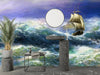 Old Ship On Sea Wallpaper, Oil Painting Mural, Oversized Custom Size Wall Art, Non - Woven, Non - Adhesive, Modern Wall Paper, Removable - Adawall Wallpaper - Registered Trade Accounts Only, Wallpaper Wholesale Account - W77612 - Adawall Wholesale - Wallpaper Wholesaler