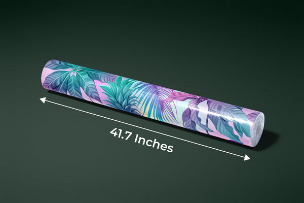 Pink and Blue Tropical Plants Wallpaper, Seamless Pattern Mural, Oversized Custom Size Wall Art, Non - Woven, Non - Adhesive, Modern Wall Paper, Removable - Adawall Wallpaper - Registered Trade Accounts Only, Wallpaper Wholesale Account - W77693 - Adawall Wholesale - Wallpaper Wholesaler