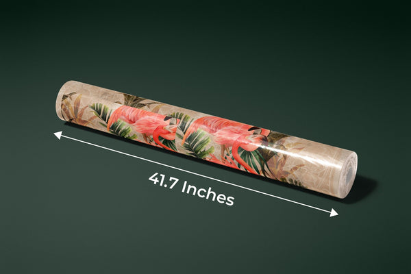 Pink Flamingos Wallpaper, Tropical Plants Mural, Oversized Custom Size Wall Art, Non - Woven, Non - Adhesive, Modern Wall Paper, Removable - Adawall Wallpaper - Registered Trade Accounts Only, Wallpaper Wholesale Account - W77512 - Adawall Wholesale - Wallpaper Wholesaler