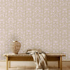 Pink Lace Trellis Wallpaper, Shiny Silver Gold Patterns Faded Colors Damask Design - Adawall Wallpaper - Registered Trade Accounts Only, Wallpaper Wholesale Account - 7810-3 - Adawall Wholesale - Wallpaper Wholesaler