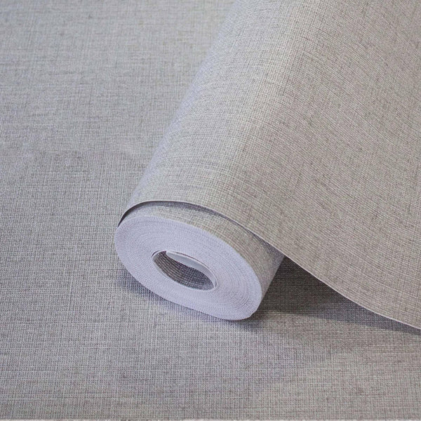 Plain Solid Color Textured Wallpaper, Gray Modern Minimalist Wallcovering, Washable Roll, Large 114 sq ft Roll - Adawall Wallpaper - Registered Trade Accounts Only, Wallpaper Wholesale Account - 1206-3 - Adawall Wholesale - Wallpaper Wholesaler