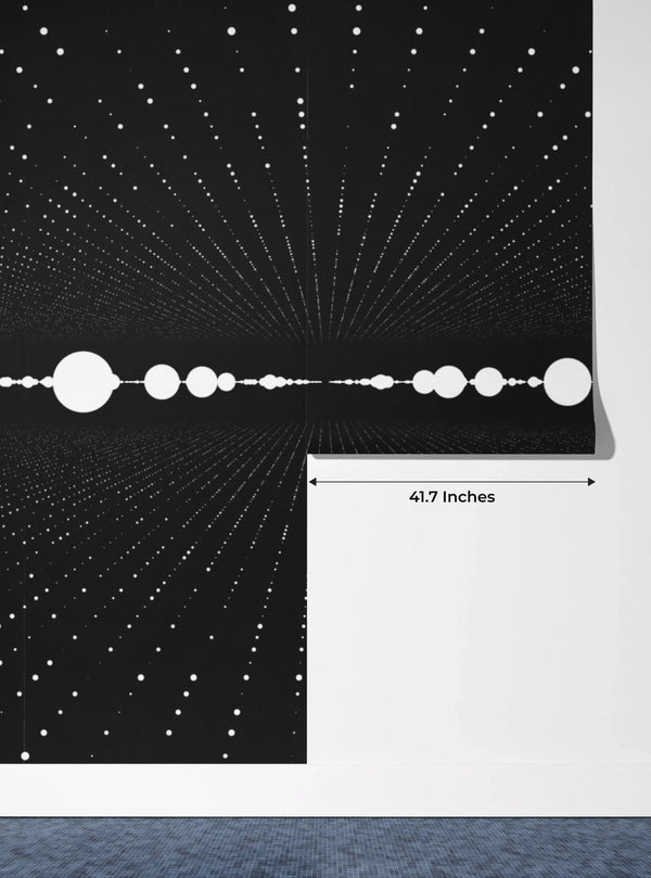 Points in Space Wallpaper, Dimensional Abstract Mural, Oversized Custom Size Wall Art, Non - Woven, Non - Adhesive, Modern Wall Paper, Removable - Adawall Wallpaper - Registered Trade Accounts Only, Wallpaper Wholesale Account - W77632 - Adawall Wholesale - Wallpaper Wholesaler