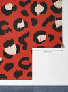 Red Leopard Skin Wallpaper, Seamless Pattern Mural, Oversized Custom Size Wall Art, Non - Woven, Non - Adhesive, Modern Wall Paper, Removable - Adawall Wallpaper - Registered Trade Accounts Only, Wallpaper Wholesale Account - W77681 - Adawall Wholesale - Wallpaper Wholesaler