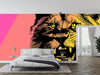 Roaring Lion Wallpaper, Colorful Mural, Oversized Custom Size Wall Art, Non - Woven, Non - Adhesive, Modern Wall Paper, Removable - Adawall Wallpaper - Registered Trade Accounts Only, Wallpaper Wholesale Account - W78100 - Adawall Wholesale - Wallpaper Wholesaler
