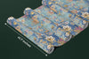 Rose Flower Wallpaper, Blue Background Mural, Oversized Custom Size Wall Art, Non - Woven, Non - Adhesive, Modern Wall Paper, Removable - Adawall Wallpaper - Registered Trade Accounts Only, Wallpaper Wholesale Account - W77844 - Adawall Wholesale - Wallpaper Wholesaler