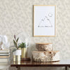 Rose Themed White Flowered Embossed Wallpaper, Home Wall Decor, Aesthetic Wallpaper, Textured Wallcovering Non - Adhesive - 41.7”W X 393”H - Adawall Wallpaper - Registered Trade Accounts Only, Wallpaper Wholesale Account - 1010-1 - Adawall Wholesale - Wallpaper Wholesaler