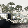 Safari Panaroma Wallpaper, Seamless Wildlife Mural, Oversized Custom Size Wall Art, Non - Woven, Non - Adhesive, Modern Wall Paper, Removable - Adawall Wallpaper - Registered Trade Accounts Only, Wallpaper Wholesale Account - W77565 - Adawall Wholesale - Wallpaper Wholesaler