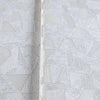 Shimmering Geometric Shapes Wallpaper, Cream Deep Embossed Asymmetrical Design Wallcovering - Walloro High End Wallcoverings & More