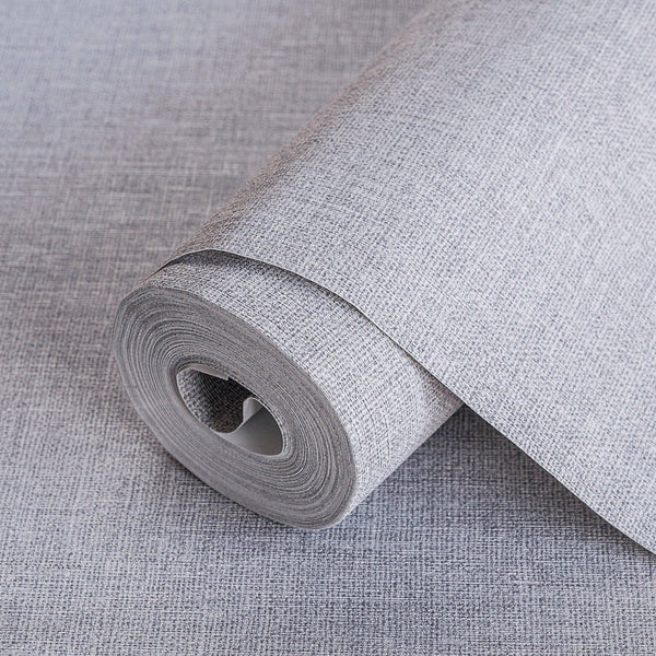 Silver Linen Textured Wallpaper, Cream Modern Neutral Colors Non - Pasted Wallcovering - Adawall Wallpaper - Registered Trade Accounts Only, Wallpaper Wholesale Account - 1112-7 - Adawall Wholesale - Wallpaper Wholesaler