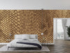 Snake Skin Texture Wallpaper, Golden Mural, Oversized Custom Size Wall Art, Non - Woven, Non - Adhesive, Modern Wall Paper, Removable - Adawall Wallpaper - Registered Trade Accounts Only, Wallpaper Wholesale Account - W77939 - Adawall Wholesale - Wallpaper Wholesaler