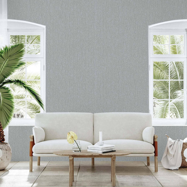Solid Color Embossed Modern Wallpaper, Silver, Neutral Colors Contemporary Textured Wallcovering, Durable 114 sq ft Roll - Adawall Wallpaper - Registered Trade Accounts Only, Wallpaper Wholesale Account - 1302-5 - Adawall Wholesale - Wallpaper Wholesaler