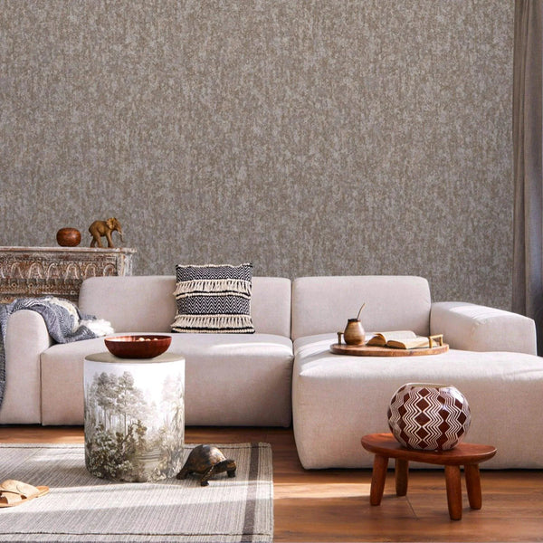 Solid Color Modern Embossed Wallpaper, Light Brown Plain Abstract Distressed Home Wall Decor, Non - Woven, Non - Pasted, Large Roll - Adawall Wallpaper - Registered Trade Accounts Only, Wallpaper Wholesale Account - 1203-4 - Adawall Wholesale - Wallpaper Wholesaler