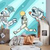 Sport Activities Wallpaper, Astronauts Mural, Oversized Custom Size Wall Art, Non - Woven, Non - Adhesive, Modern Wall Paper, Removable - Adawall Wallpaper - Registered Trade Accounts Only, Wallpaper Wholesale Account - W77797 - Adawall Wholesale - Wallpaper Wholesaler