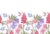 Spring Flowers Wallpaper, Seamless Pattern Mural, Oversized Custom Size Wall Art, Non - Woven, Non - Adhesive, Modern Wall Paper, Removable - Adawall Wallpaper - Registered Trade Accounts Only, Wallpaper Wholesale Account - W78014 - Adawall Wholesale - Wallpaper Wholesaler