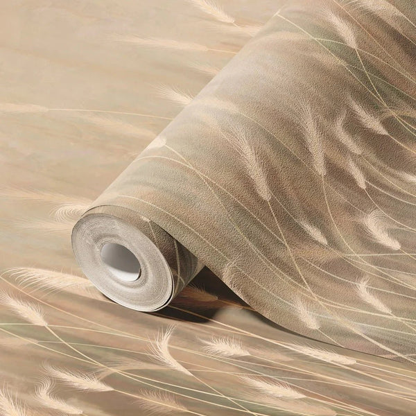 Swaying Wheat Field Wall Mural, Yellow Windy Wheat Wallpaper, Large Nature Custom Size Wall Covering, Non - Woven, Non - Pasted, Removable, Washable - Adawall Wallpaper - Registered Trade Accounts Only, Wallpaper Wholesale Account - SE302-1 - Adawall Wholesale - Wallpaper Wholesaler